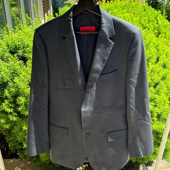 Hugo (boss) navy blazer, 2 button, 40R - Picture 1 of 5